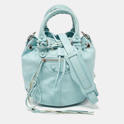 Light Leather Pompon GSH Hobo - Balenciaga - Modalova