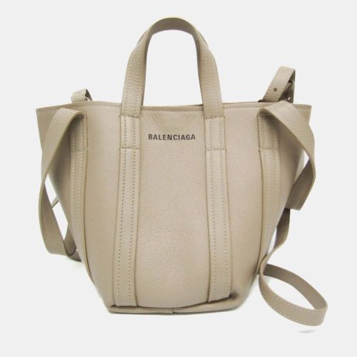 Everyday XS North South Leather Tote Bag - Balenciaga - Modalova