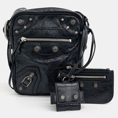 Leather Le Cagol Crossbody Bag - Balenciaga - Modalova