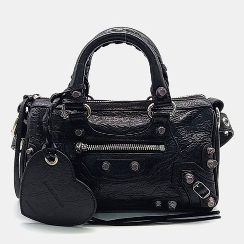 Leather Le Cagol Mini Duffel Bag - Balenciaga - Modalova