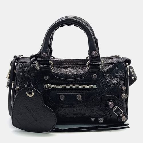 Leather Le Cagole Mini Duffel Bag - Balenciaga - Modalova