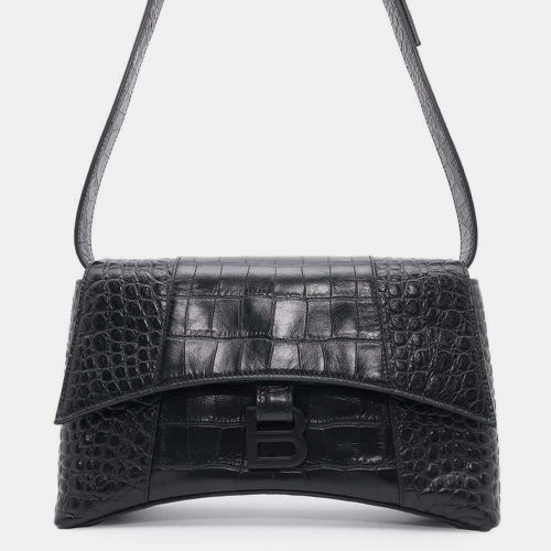 Embossed Leather XS Downtown Shoulder Bag - Balenciaga - Modalova