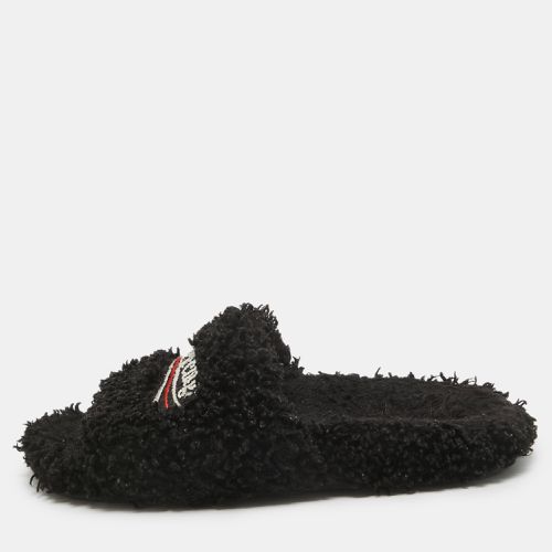 Shearing Fur Flat Slides Size 36 - Balenciaga - Modalova