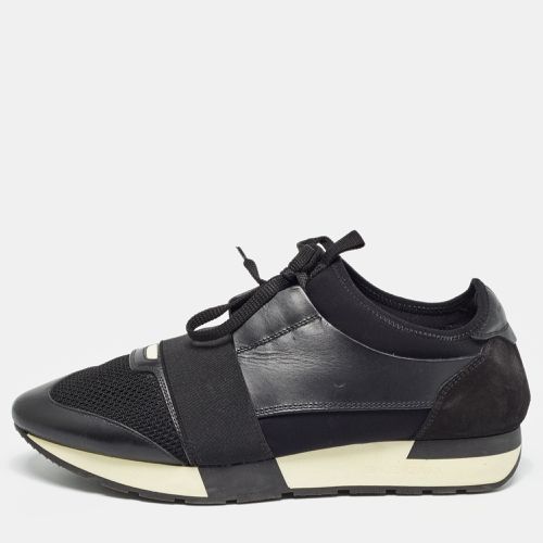 Leather and Mesh Race Runner Sneakers Size 42 - Balenciaga - Modalova