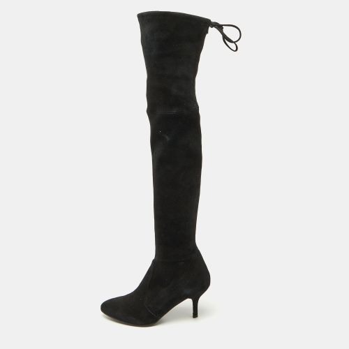 Stuart Weitzman Suede Leather Highland Over The Knee Boots Size 37.5 - Balenciaga - Modalova