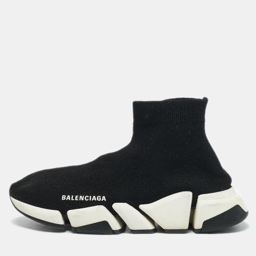 Knit Fabric Speed High Top Sneakers Size 39 - Balenciaga - Modalova