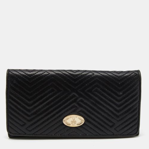 Quilted Leather Continental Wallet - Bally - Modalova