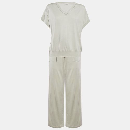 Knit Pant and Top Set M - Brunello Cucinelli - Modalova