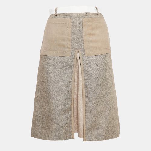 Linen Panel Skirt XS - Burberry London - Modalova