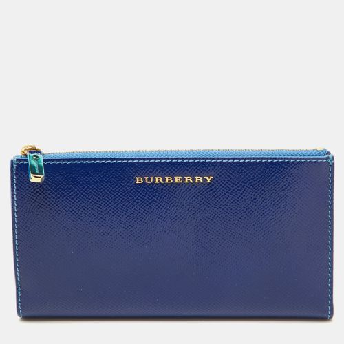 Patent Leather Constantine Continental Wallet - Burberry - Modalova