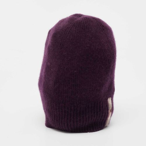 Knit Cashmere Beanie - Burberry - Modalova