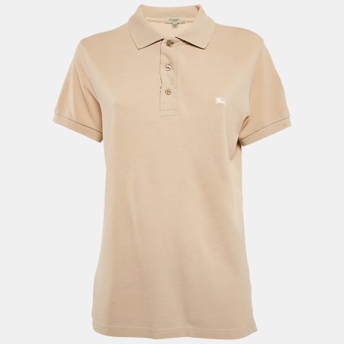 Cotton Pique Polo T-Shirt M - Burberry - Modalova