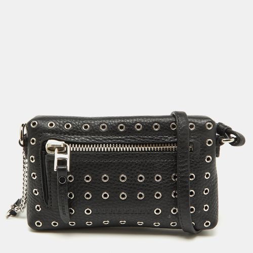 Leather Eyelet Crossbody Bag - Burberry - Modalova