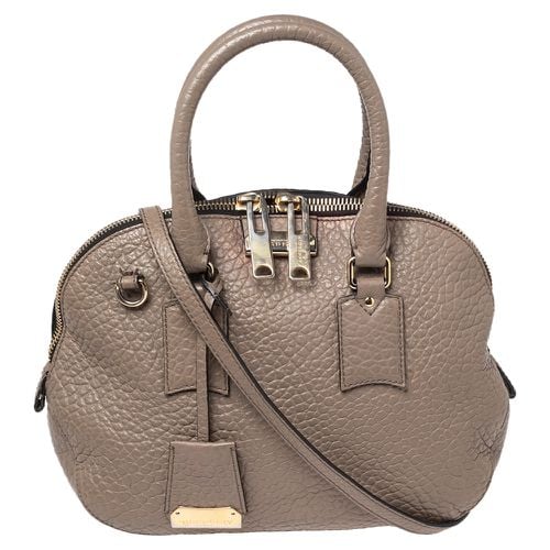 Grain Leather Orchard Satchel - Burberry - Modalova