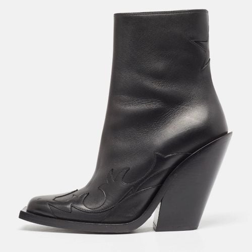 Leather Ankle Boots Size 39 - Burberry - Modalova