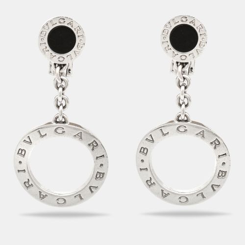 Onyx 18k Gold Dangle Earrings - Bvlgari - Modalova