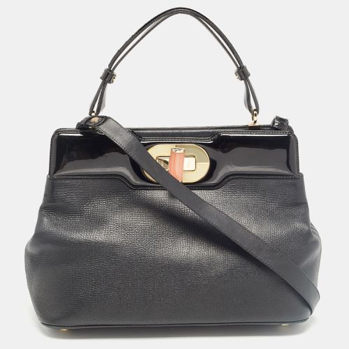 Patent and Leather Isabella Rossellini Tote - Bvlgari - Modalova