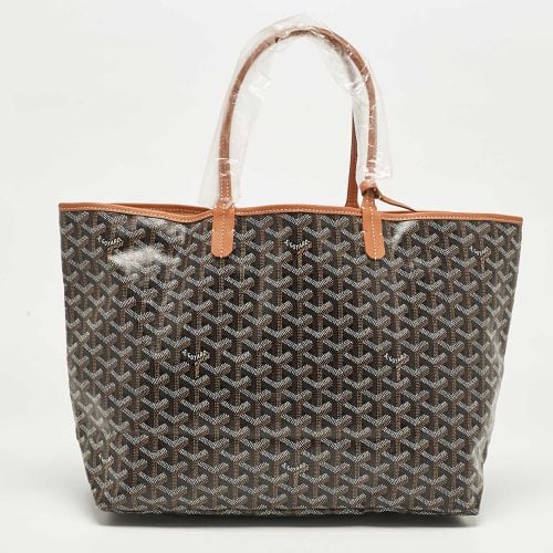 Ine Coated Canvas and Leather Saint Louis PM Tote - Goyard - Modalova