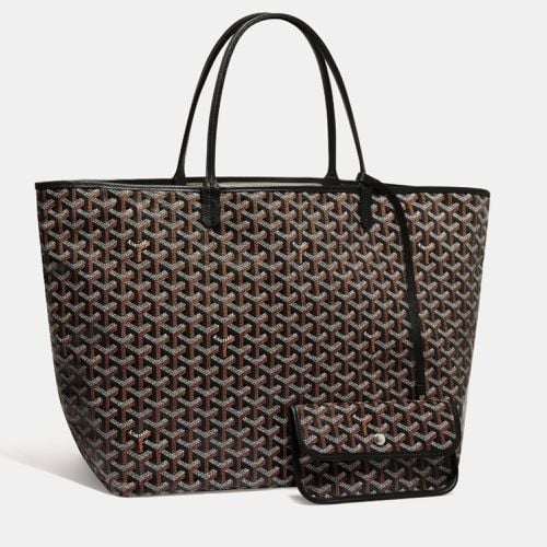 Ine Coated Canvas and Leather Saint Louis GM Tote Bag - Goyard - Modalova