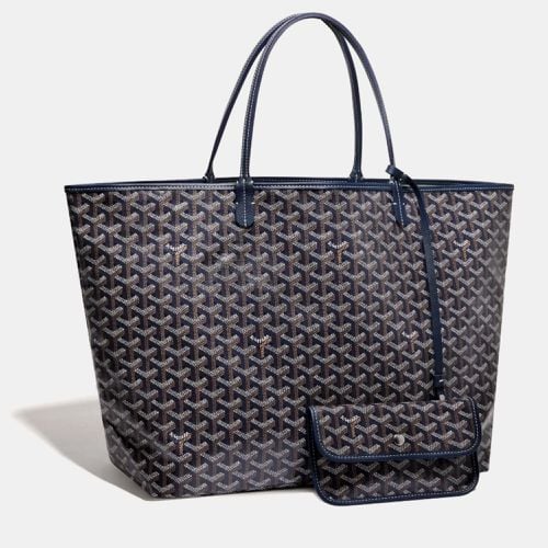 Ine Coated Canvas and Leather Saint Louis GM Tote Bag - Goyard - Modalova