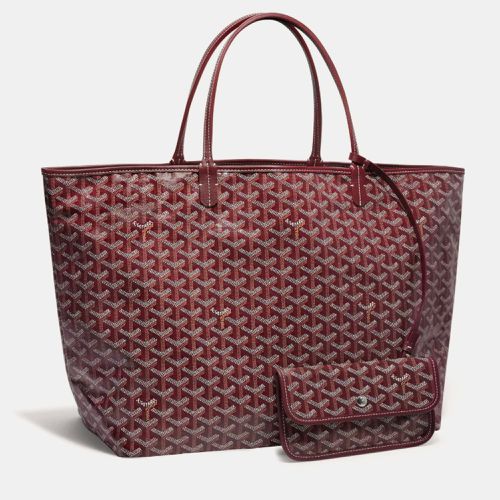 Ine Coated Canvas and Leather Saint Louis GM Tote Bag - Goyard - Modalova