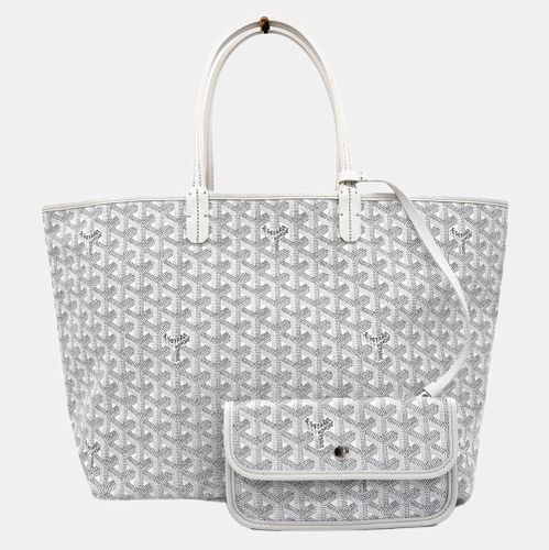 Ine Coated Canvas and Leather Saint Louis PM Tote - Goyard - Modalova