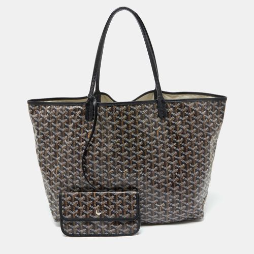 Ine Coated Canvas and Leather Saint Louis GM Tote - Goyard - Modalova