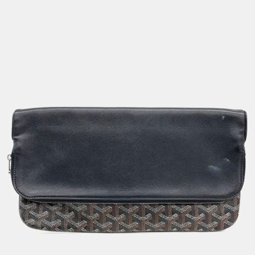 Leather and Canvas Saint-Marie Clutch Bag - Goyard - Modalova