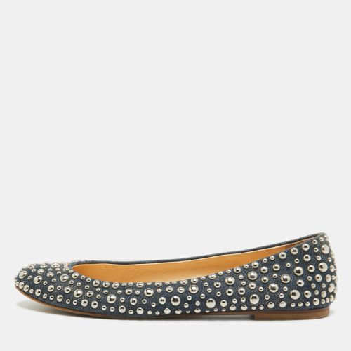 Denim Embellished Ballet Flats Size 39 - Giuseppe Zanotti - Modalova