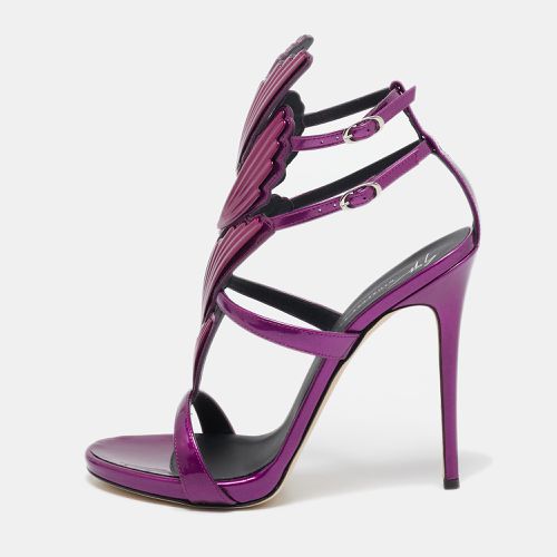 Patent Leather Cruel Ankle Strap Sandals Size 40 - Giuseppe Zanotti - Modalova