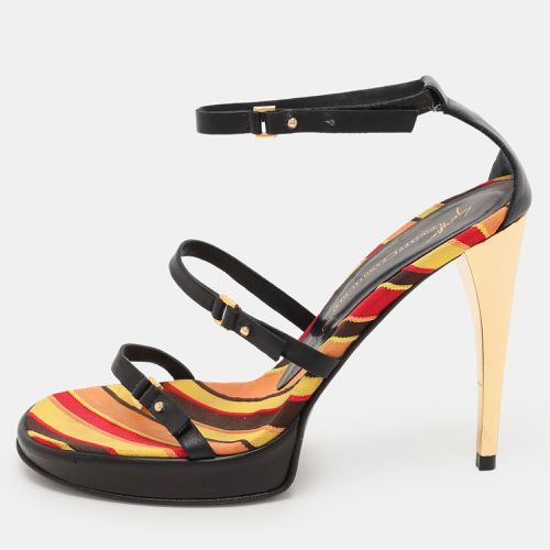 Design Leather Ankle Strap Sandals Size 37 - Giuseppe Zanotti - Modalova