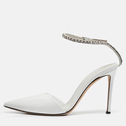 Patent Leather and PVC Crystal Embellished Pumps Size 38 - Giuseppe Zanotti - Modalova