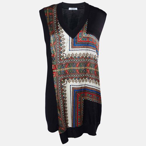 Printed Silk & Wool Sleeveless Tunic S - Givenchy - Modalova