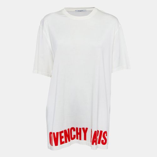 Logo Print Jersey T-Shirt M - Givenchy - Modalova