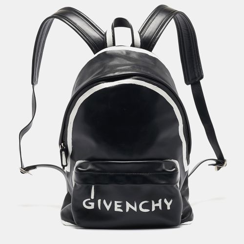 Leather Graffiti Backpack - Givenchy - Modalova