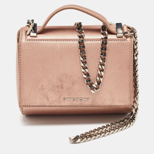 Leather Mini Pandora Box Crossbody Bag - Givenchy - Modalova