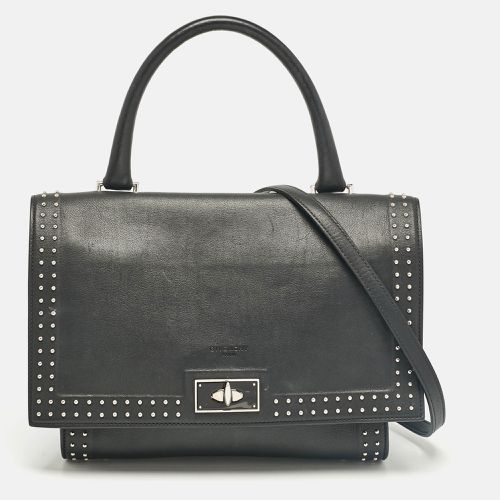 Leather Small Shark Top Handle Bag - Givenchy - Modalova