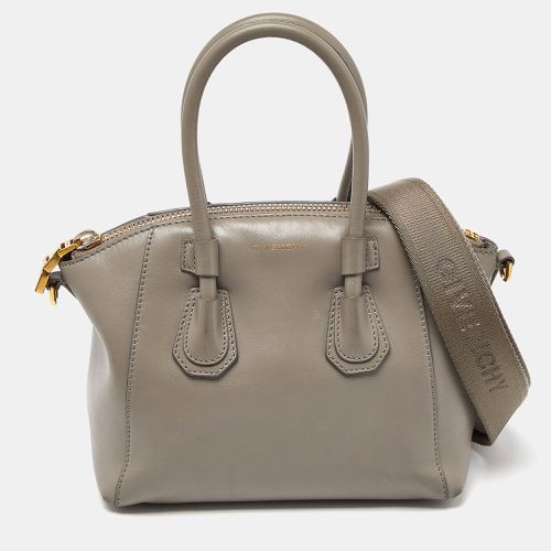 Beige Leather Mini Antigona Sport Satchel - Givenchy - Modalova