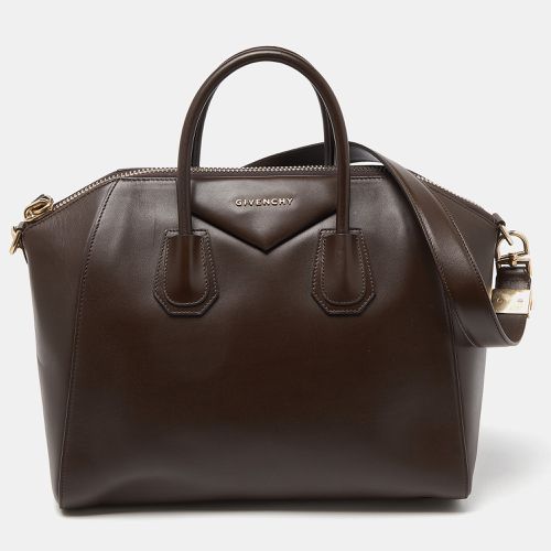 Leather Medium Antigona Satchel - Givenchy - Modalova