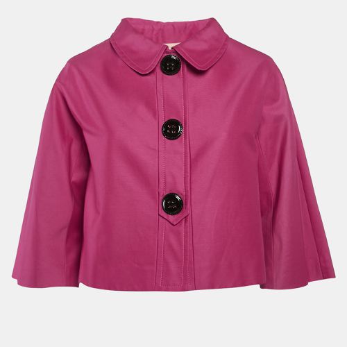 Fuchsia Cotton Blend Oversized Jacket M - Giambattista Valli - Modalova