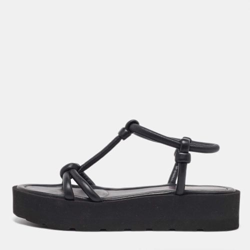 Leather Marine Platform Sandals Size 38 - Gianvito Rossi - Modalova