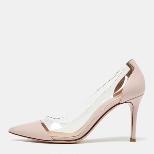 Light Leather and PVC Plexi Pumps Size 36.5 - Gianvito Rossi - Modalova