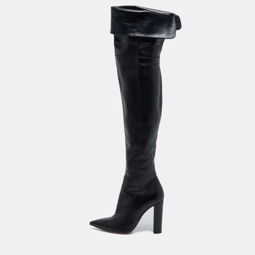 Leather Knee Length Boots Size 37 - Gianvito Rossi - Modalova