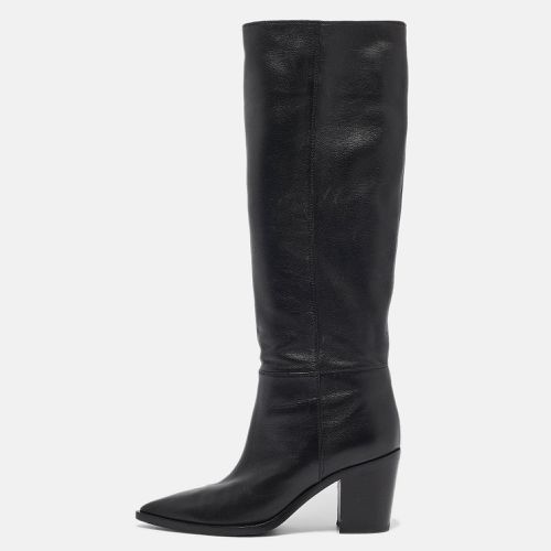 Leather Knee Length Boots Size 39 - Gianvito Rossi - Modalova