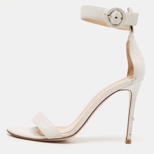 Leather Portofino Sandals Size 37.5 - Gianvito Rossi - Modalova