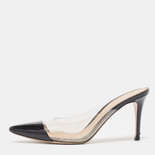 Patent and PVC Plexi Mules Size 39 - Gianvito Rossi - Modalova