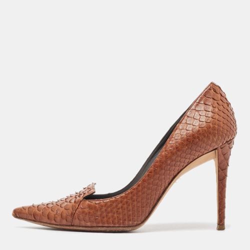 Python Pointed Toe Pumps Size 37.5 - Gina - Modalova