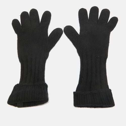 Cashmere Knit Gloves M - Giorgio Armani - Modalova