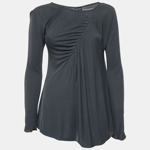 Jersey Draped Top M - Giorgio Armani - Modalova