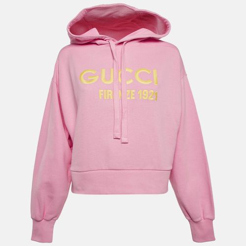 Embroidered Cotton Sweatshirt Hoodie XS - Gucci - Modalova